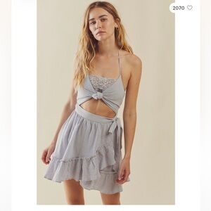 Free People The Real Deal Mini Dress M